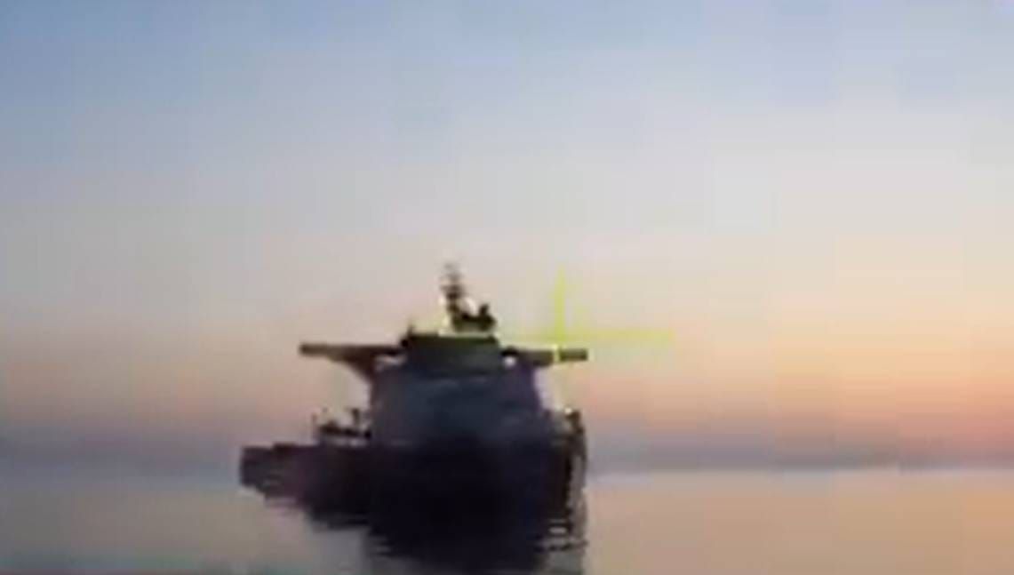 VIDEO Rusija "se hvali" da je pogodila tri ukrajinska teretna broda