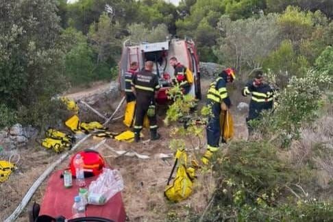 Požar na Vrgadi je lokaliziran: "Kuće nisu bile ugrožene"