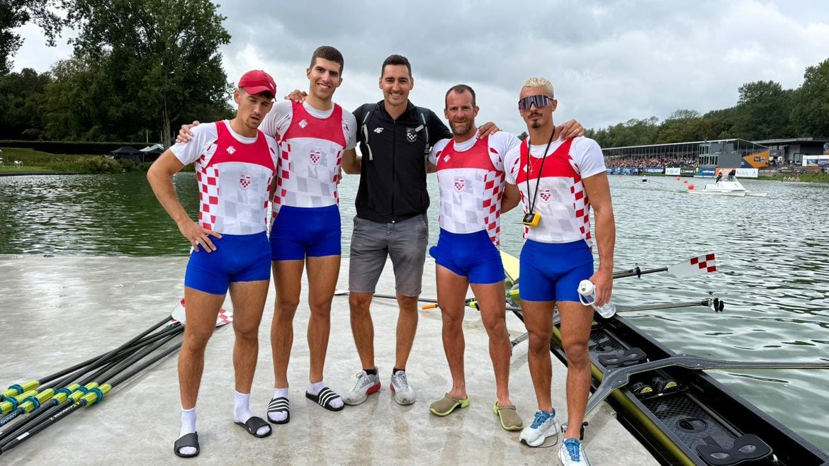 HRVATSKA PA SVI OSTALI! Četverac pomeo konkurenciju u B finalu, Fran Šuk dokazao da je budućnost našeg veslanja!