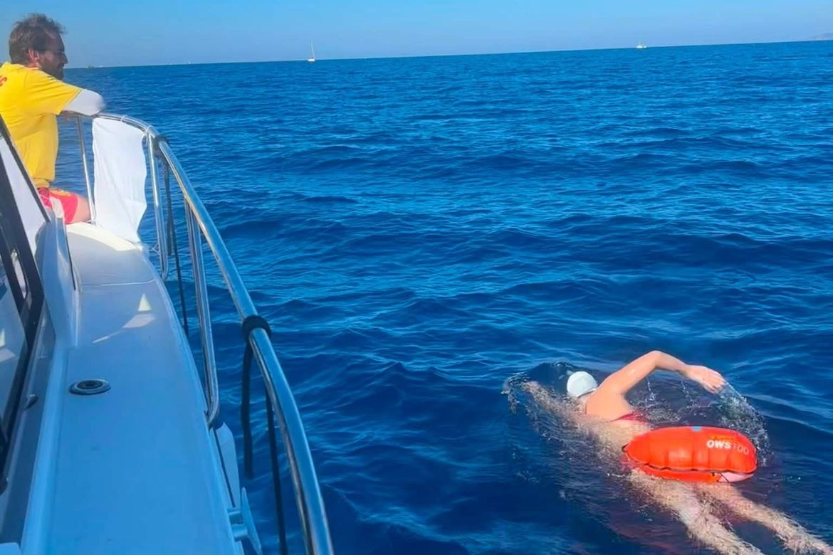 Sara je za nešto više od osam sati s Brača došla na Hvar