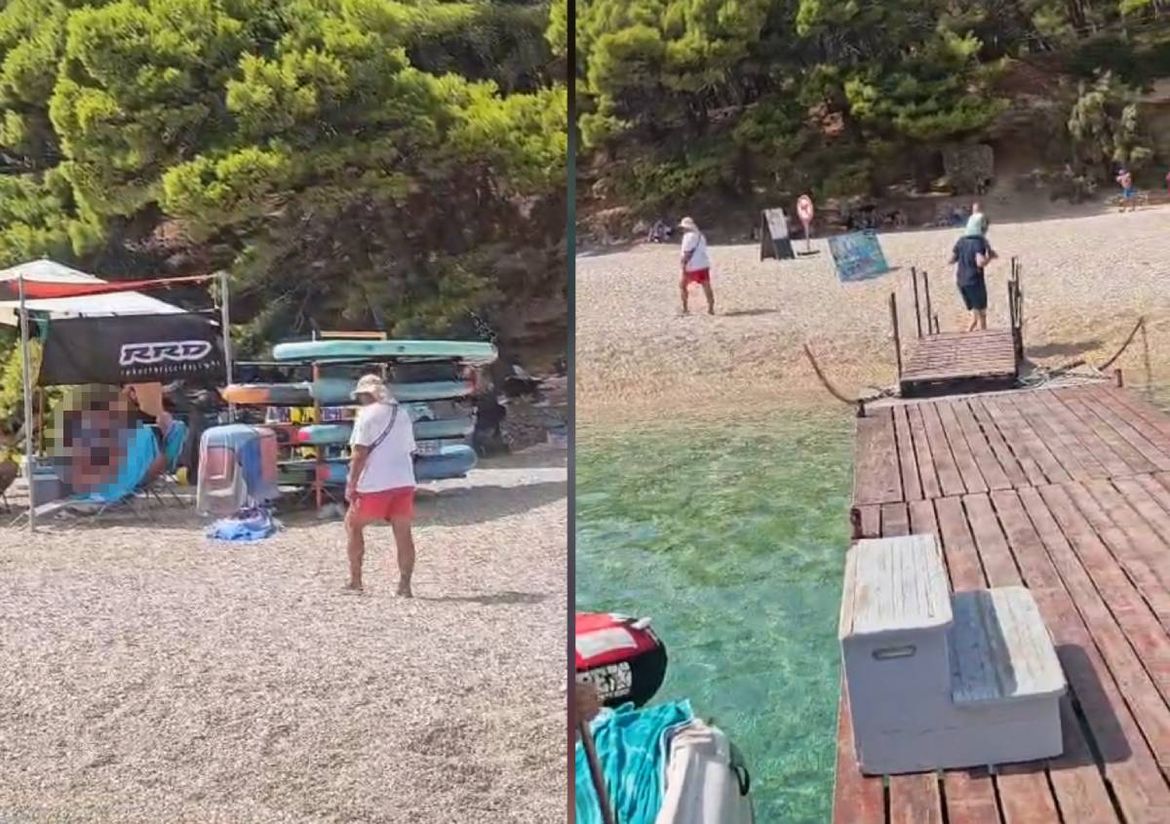 BOL "Misteriozni čovjek s kapom" iznuđuje 4 eura kao cijenu iskrcavanja na drveni ponton! Općina potvrdila: "On to nema pravo raditi!"