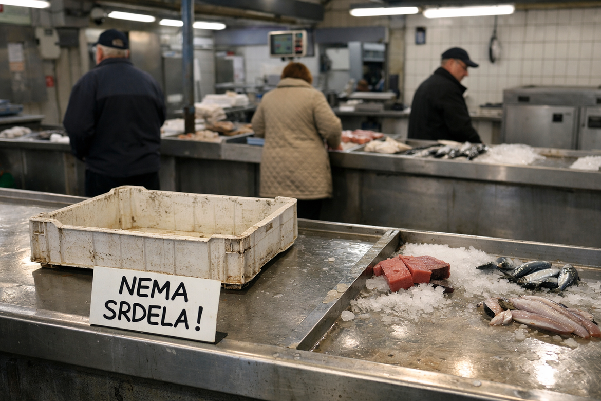 Hoće li srdela postati luksuz? Stupila na snagu nova zabrana, na ribarnicama nas čekaju skokovi cijena