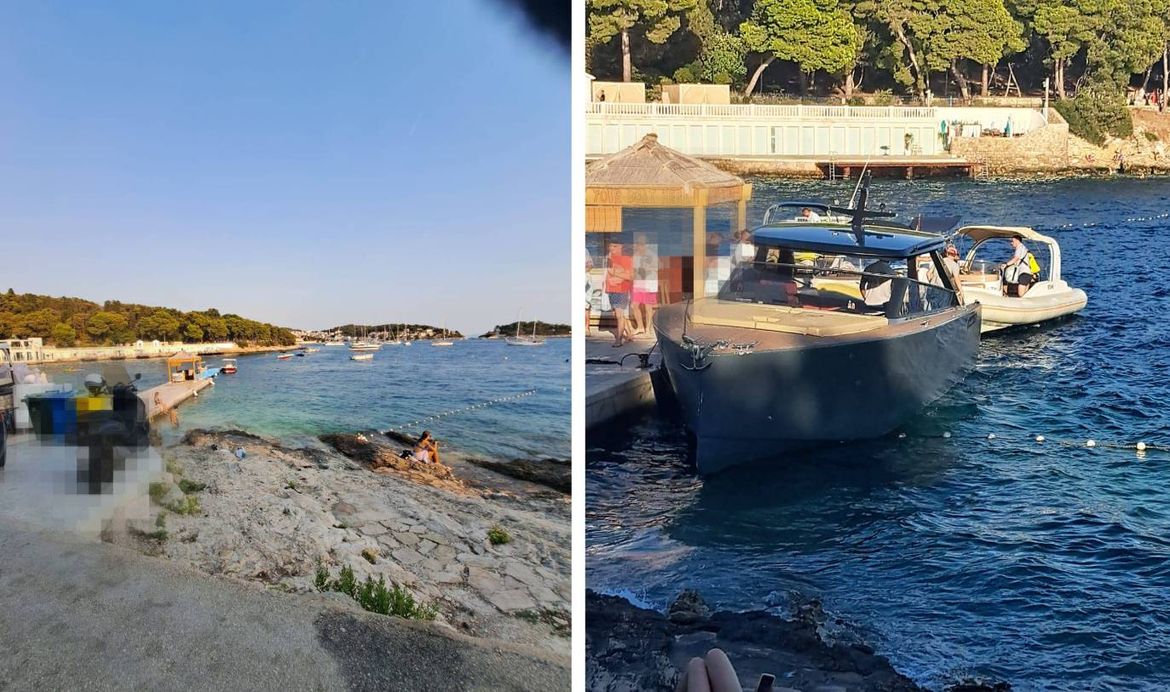 PLAŽA ILI OPERATIVNA OBALA Sjećate li se onog plažnog konopa s Hvara? Sad je došao do kopna, a ima još "smiješnih" scena!
