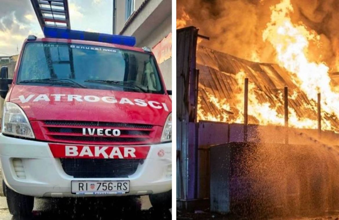 POŽAR U KUKULJANOVU Kvaliteta zraka loša, Pomorska škola Bakar prekinula nastavu: "Oglasila se Pripuzova firma"