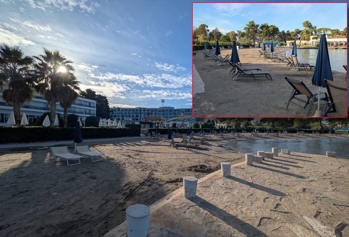 SEZONA PROŠLA, LEŽALJKE OSTALE Ljutiti Zadranin na 'hotelskoj' plaži: „Građani ne mogu do mora od prazne plastike, zastupaju li Grad i Županija Austrijance ili nas?“
