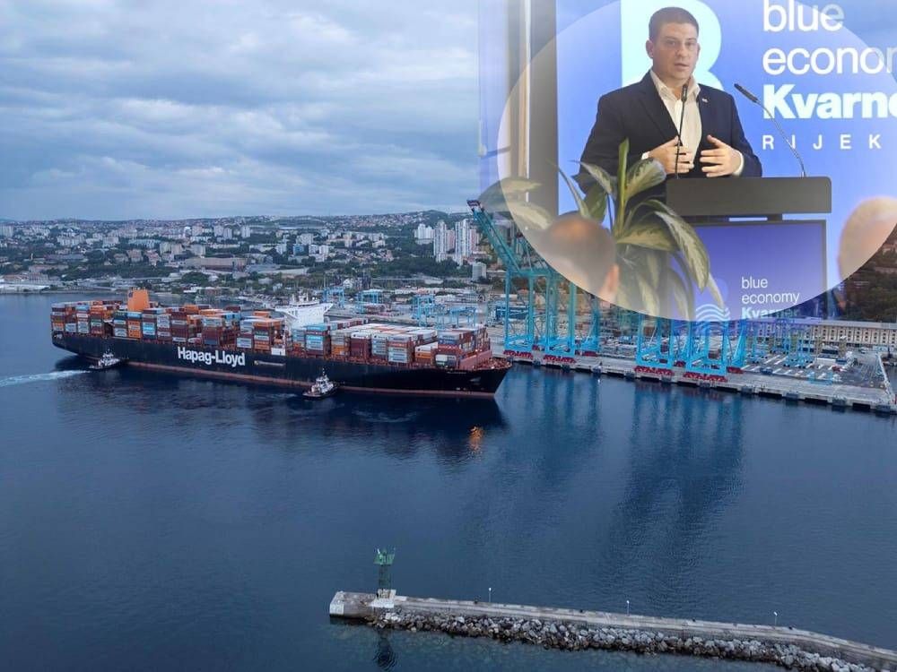 RIJEKA Ministar Butković na konferenciji Blue Economy Kvarner: "Pomladili smo flotu Jadrolinije, a Rijeka Gateway kapitalan je projekt"