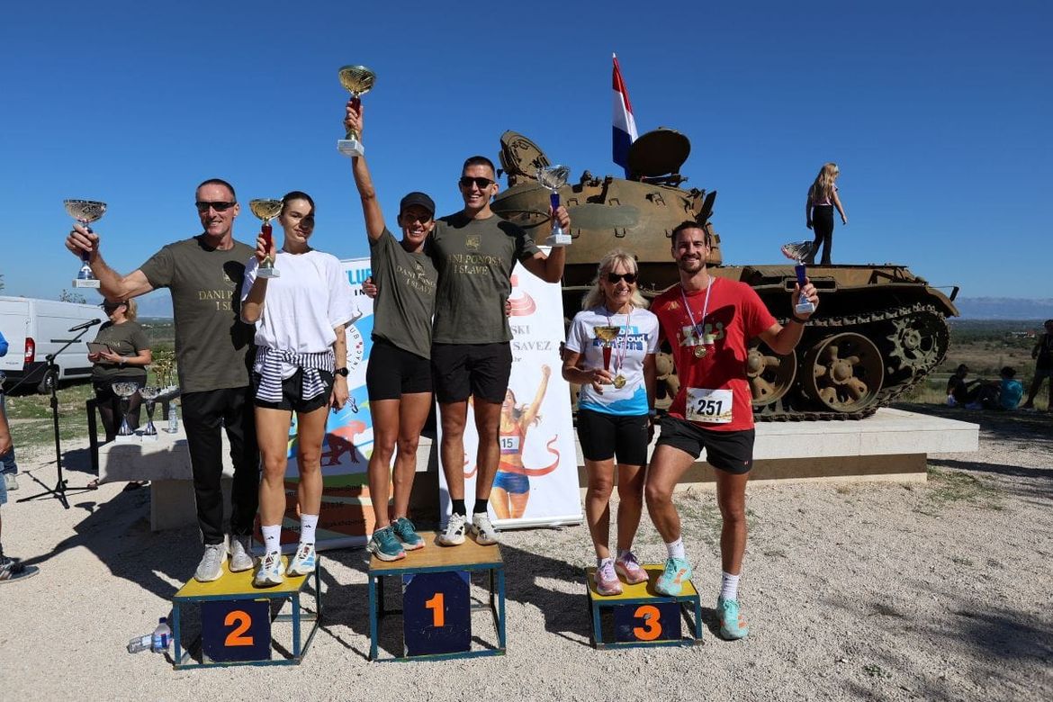 Spoj sporta i domoljublja: Više od stotinu trkača odalo počast herojima na 8. utrci Linijom obrane Zadra