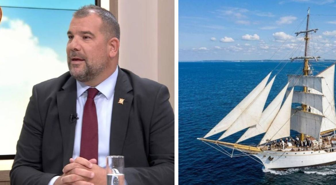ŠOKIRANI CRNOGORCI Ministar obrane Dragan Krapović: "Brod Jadran neće ploviti pod dvije zastave, a Crna Gora ništa ne duguje Hrvatskoj"