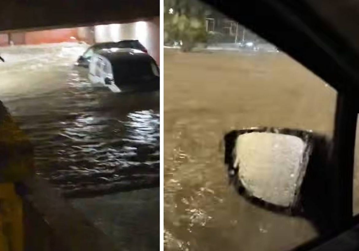 POTOP U DALMACIJI Snažno nevrijeme potopilo ulice Splita i Solina, bujice izbijale šahtove: U Zagori palo gotovo 100 litara kiše po kvadratu