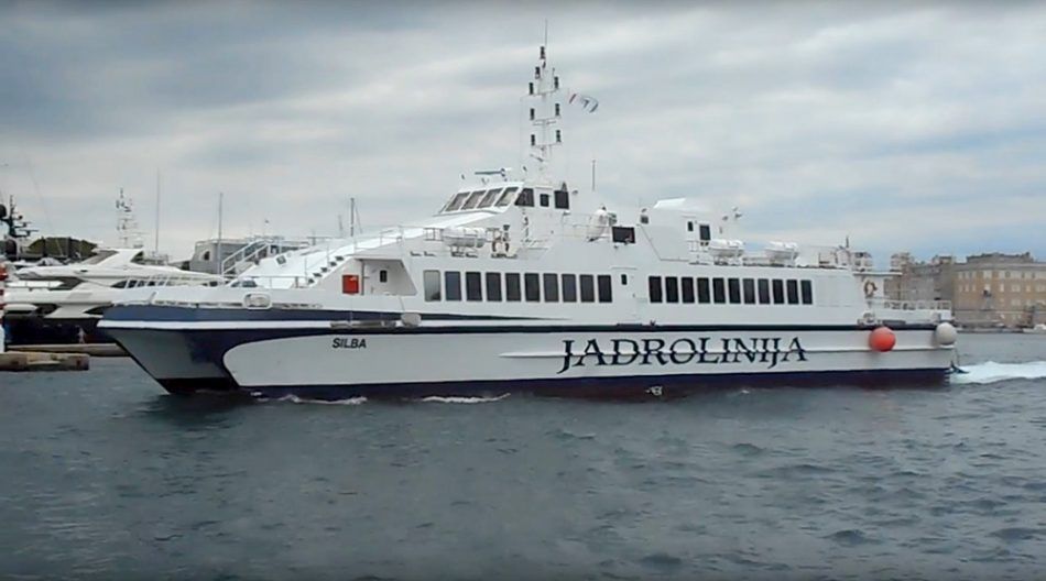 U prekidu katamaranska linija Pula-Zadar-Pula