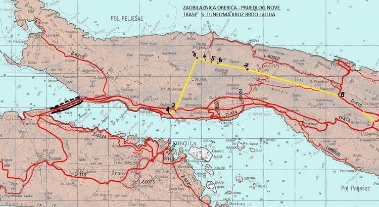 NOVI PROJEKT? Hrvatske ceste traže rješenje za povezivanje Korčule s Pelješcom