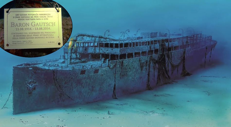 Priča o brodu “Baron Gautsch” ili kako je potonuo hrvatski Titanik