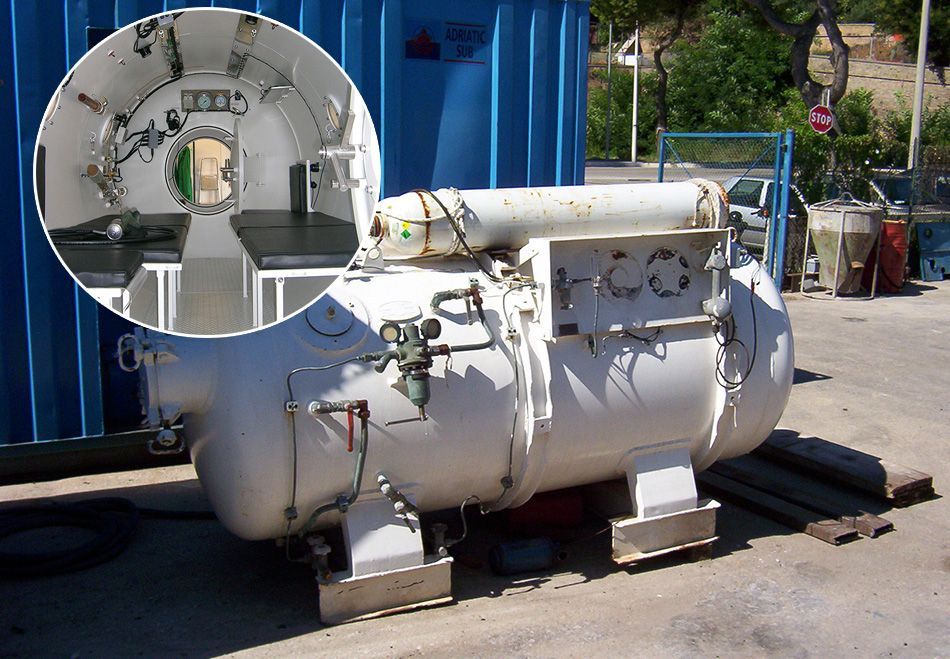 TAJNE RONJENJA Komora za dekompresiju