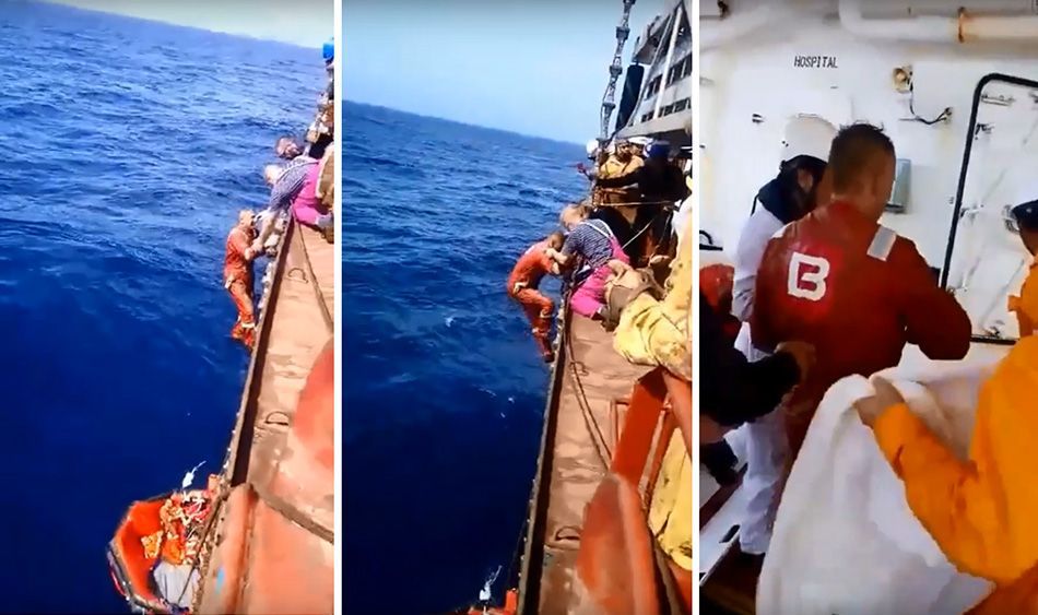 Pojavio se video spašavanja dvojice Ukrajinaca i Rusa s Bourbon Rhodea