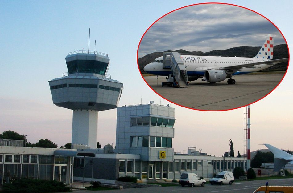 Croatia Airlines blokirao uzletno-sletnu stazu u Dubrovniku