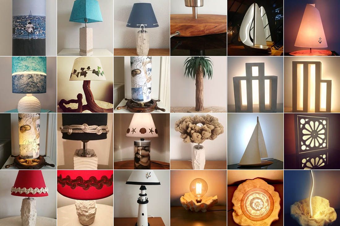 Morske lampe s pričom