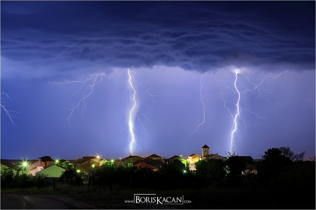 FOTO Spektakl na nebu iznad Zadra
