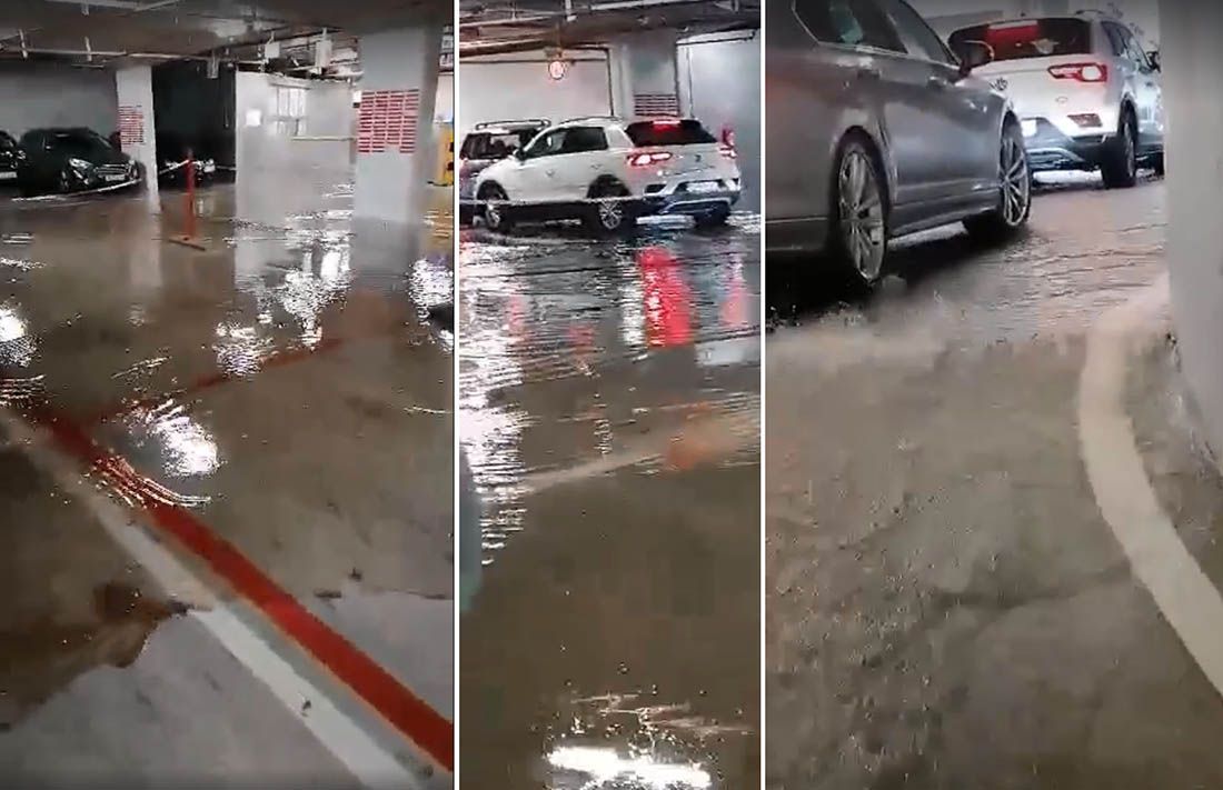 ŠIBENIK: DRAMATIČAN VIDEO Ljudi panično napuštaju podzemnu garažu koja se puni vodom