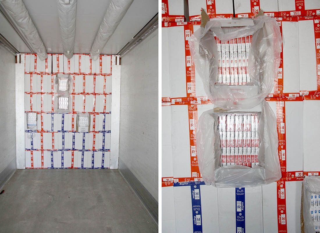 Uhvaćen Crnogorac u pokušaju šverca 2950 šteka cigareta