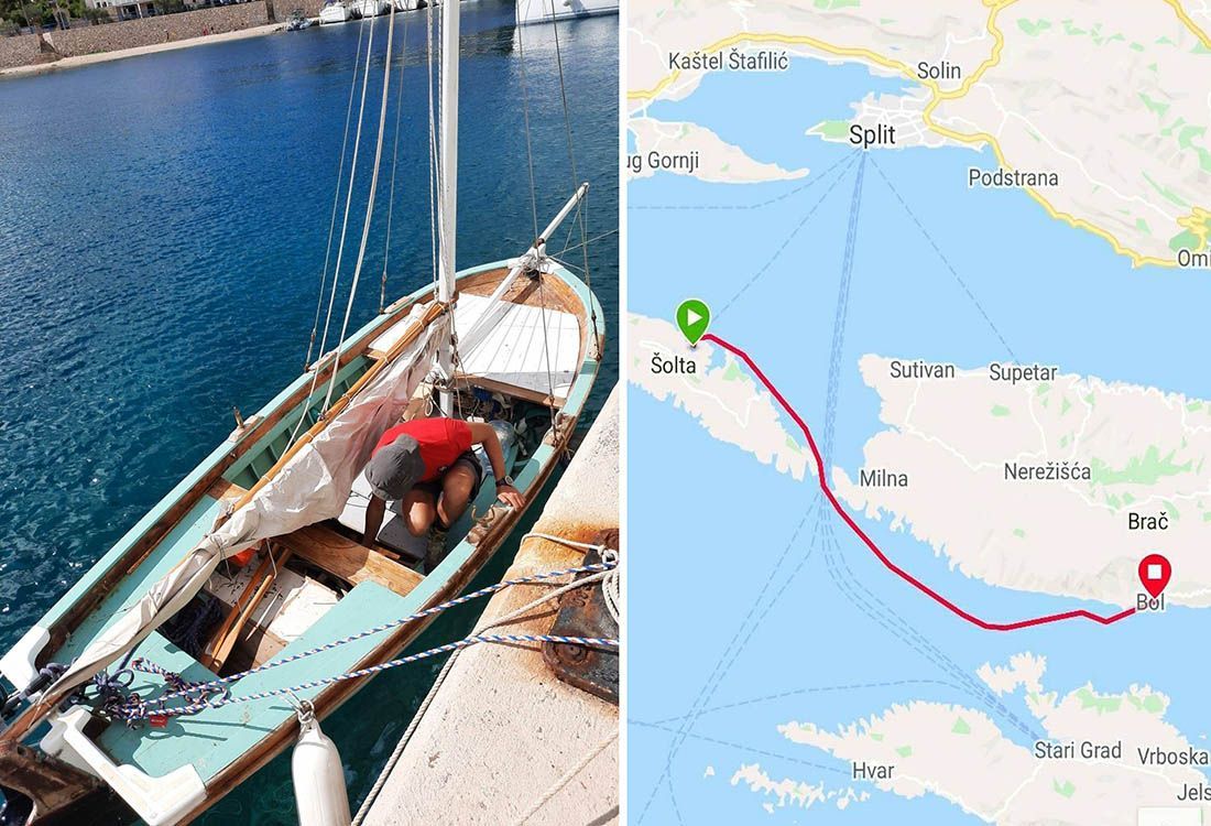 “KAKVI SU HGSS-ovci?” Cijelu noć jedrio s Brača, da bi ujutro tragao za čovjekom na Šolti