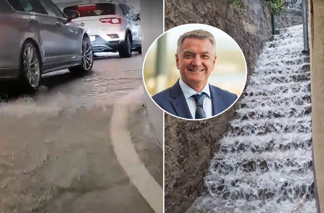 Šibenski gradonačelnik optužio medije da su smontirali snimke poplave