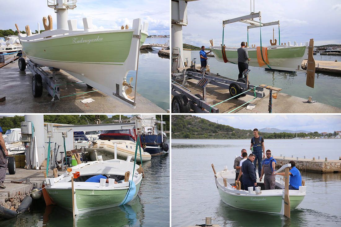 Porinuta gajeta “Zadrugarka”, ponos murterskih kalafata