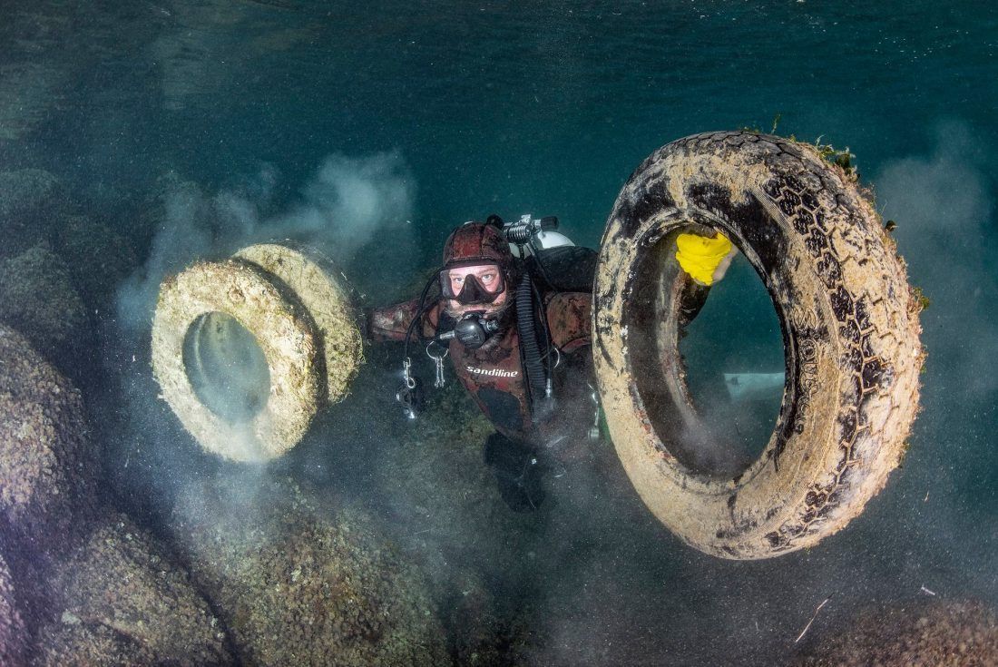 KORAK BLIŽE PRIRODI – Iz podmorja splitskog Žnjana izvadili čak 400 automobilskih guma!