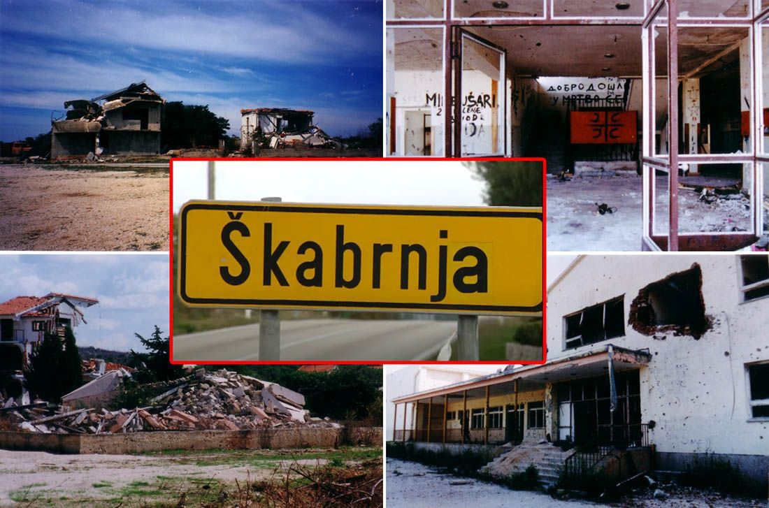 Dan kad su Škabrnju sravnili sa zemljom