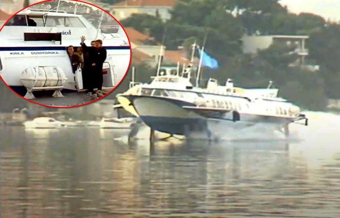 Dan kad je razarač Pula pogodio hidrogliser s izaslanstvom UNICEF-a na putu za Dubrovnik