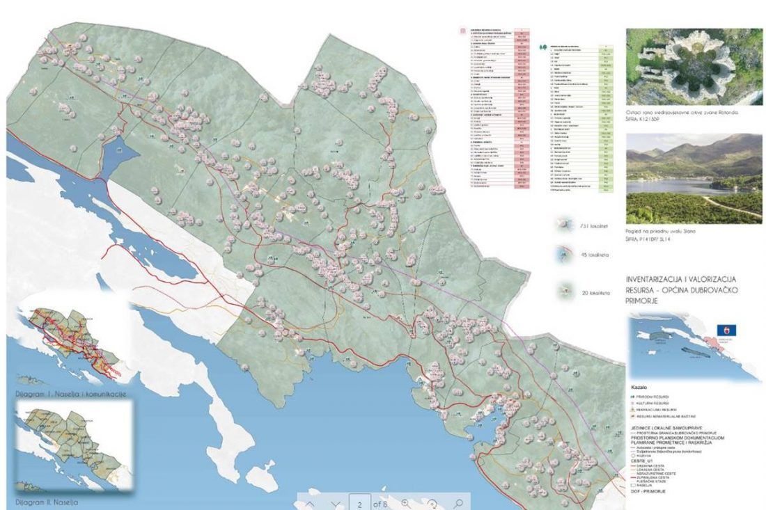 Dubrovačko-neretvanska županija dobila Katastar/Atlas turističkih atrakcija