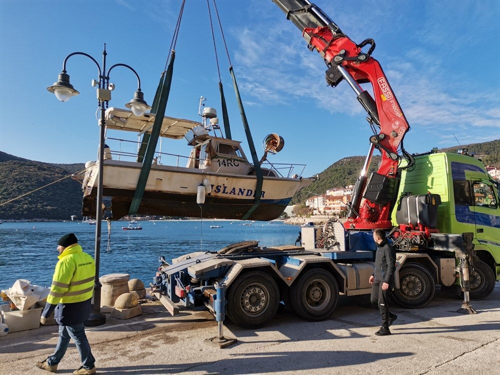 RABAC Potonuo brod poznatih labinskih ribara