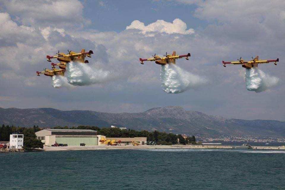 Za protupožarnu sezonu spremno 5 kanadera, šesti se očekuje uskoro