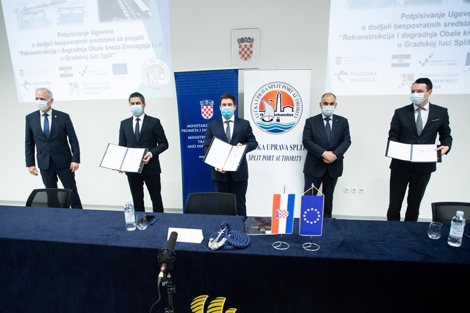 Za širenje putničke luke u Splitu 42,6 milijuna kuna