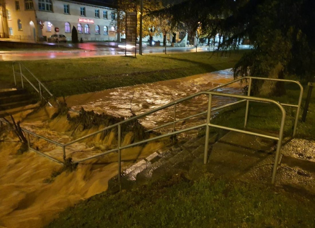 SVE SLUŽBE NA TERENU Velike količine oborina natopile Poreštinu