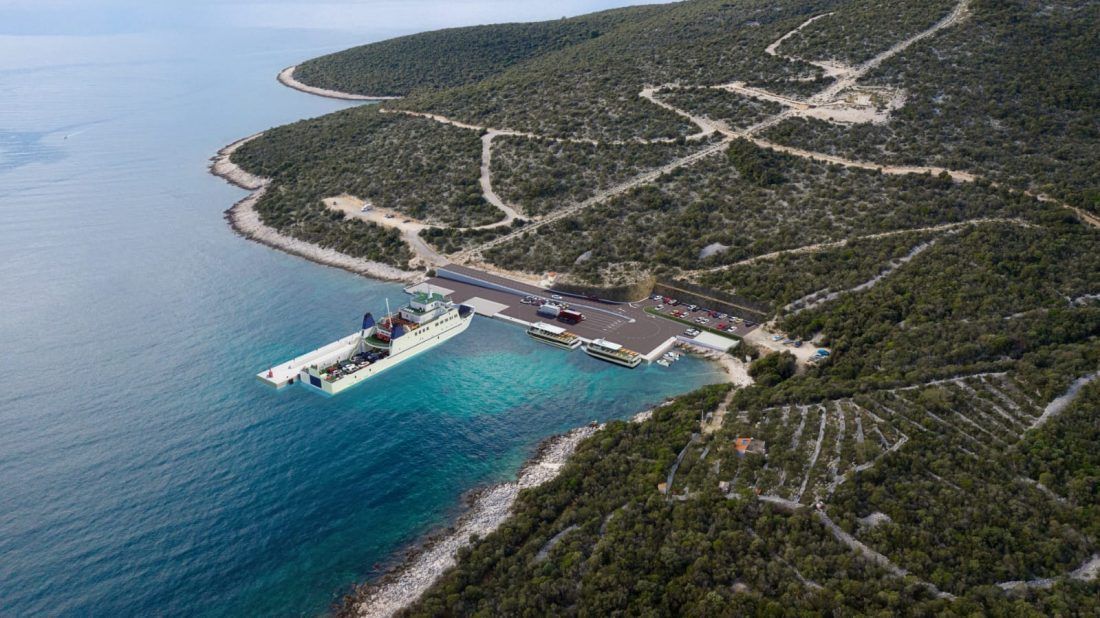 Ovako će izgledati nova luka Mrtvaška na Lošninju – Potpisan ugovor za 81 milijun kuna vrijedan projekt