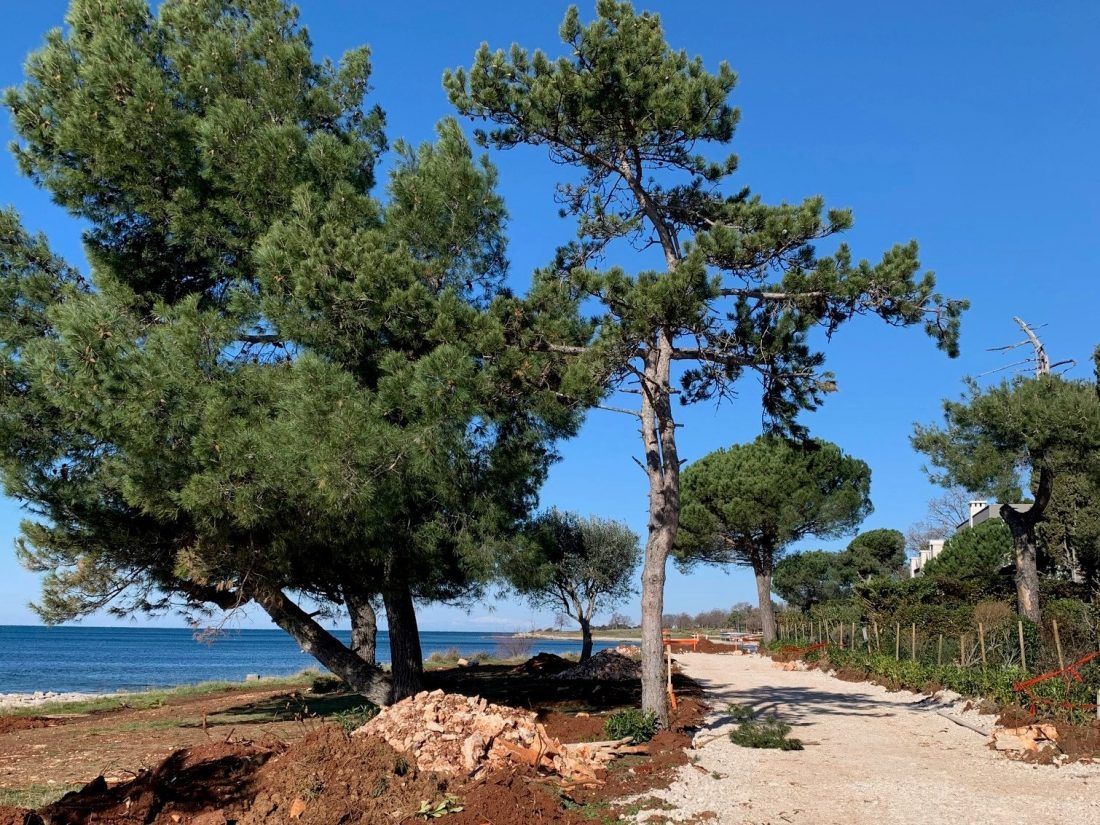 Prva dionica Umaške morske promenade poprima svoje konture