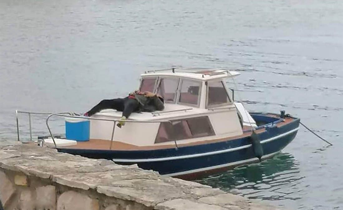Zaspao na brodu samo s jednom mišlju na pameti…