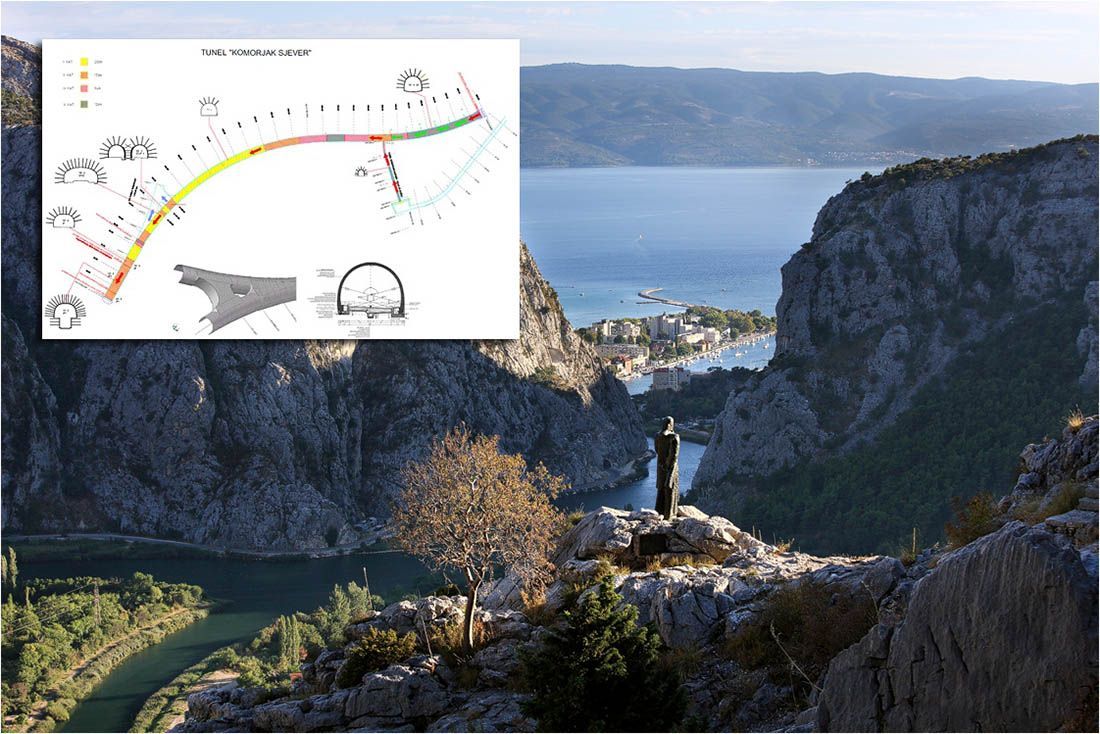 OMIŠKA OBILAZNICA Mjesec dana prije roka probija se tunel Komorjak