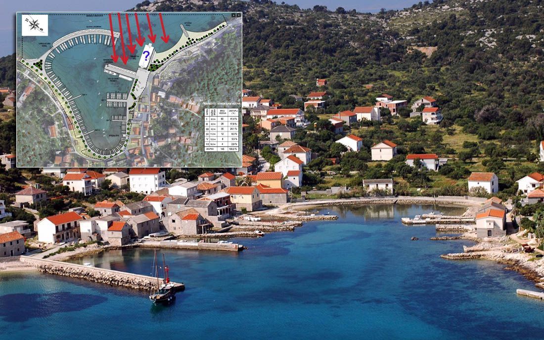 BORBA ZA VRGADU Ovu povijesno očuvanu lučicu žele pretvoriti u marinu