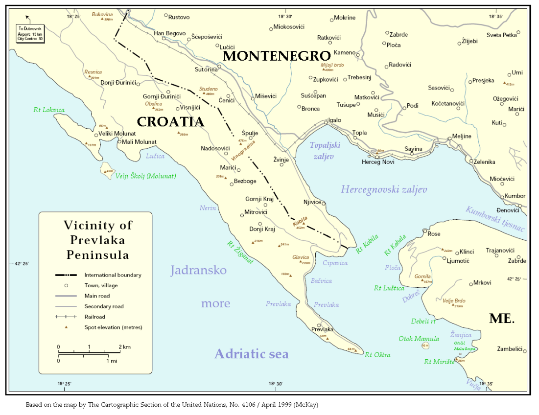CRNA GORA OPET OTVARA PITANJE GRANICA: Sada nije problematična morska, već kopnena linija razgraničenja
