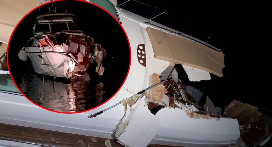 FOTO Pogledajte što je ostalo od glisera nakon stravične pomorske nesreće u Hvarskom kanalu