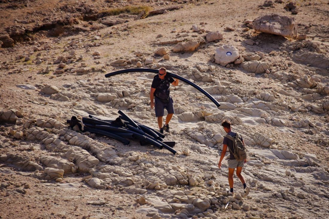 Eko akcija na Pagu – očišćena plaža Zaton