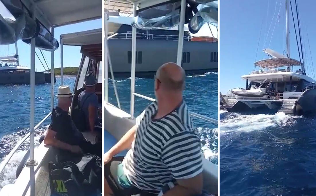 VIDEO Taksist iz Hvara izbjegao sudar s katamaranom: “Da nisam stao, izgubili bi glavu, a bilo je i djece na brodu!”