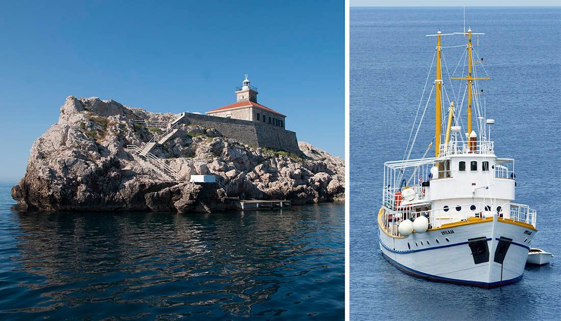 Brodovi koji su opsluživali svjetionike i svjetioničare dubrovačkog područja