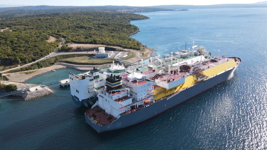 Završio servis LNG terminala na Omišlju, uplovio i prvi brod