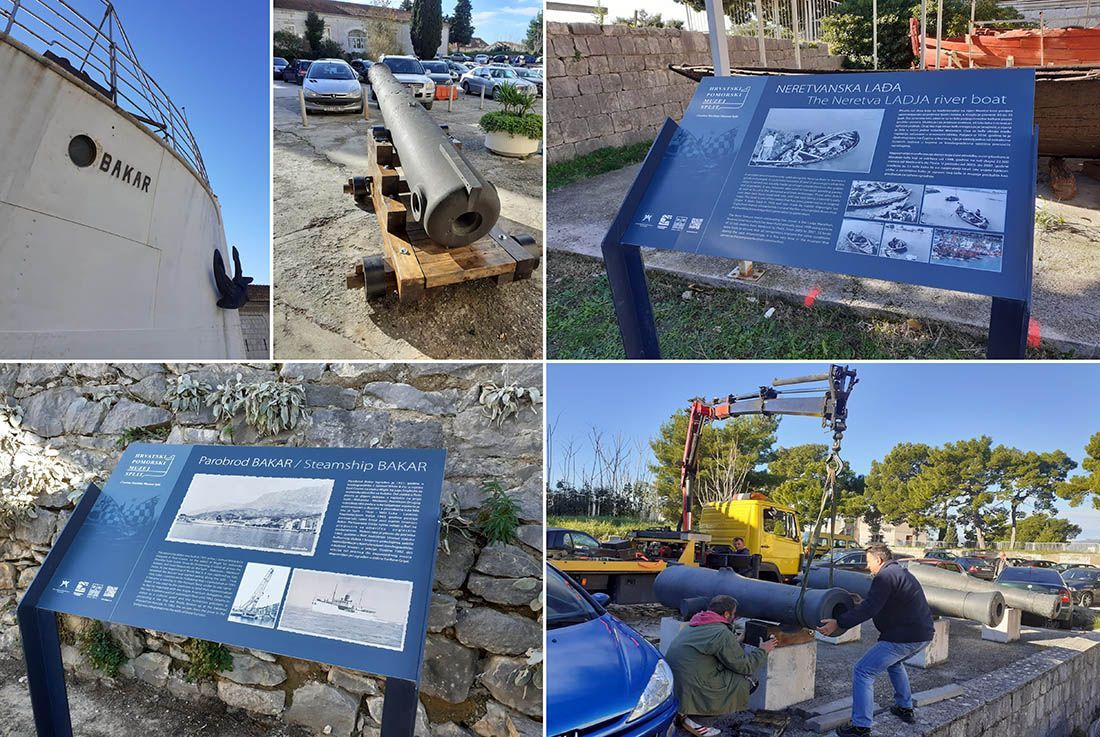 Splitski pomorski muzej dobio interpretacijske ploče vanjskog postava