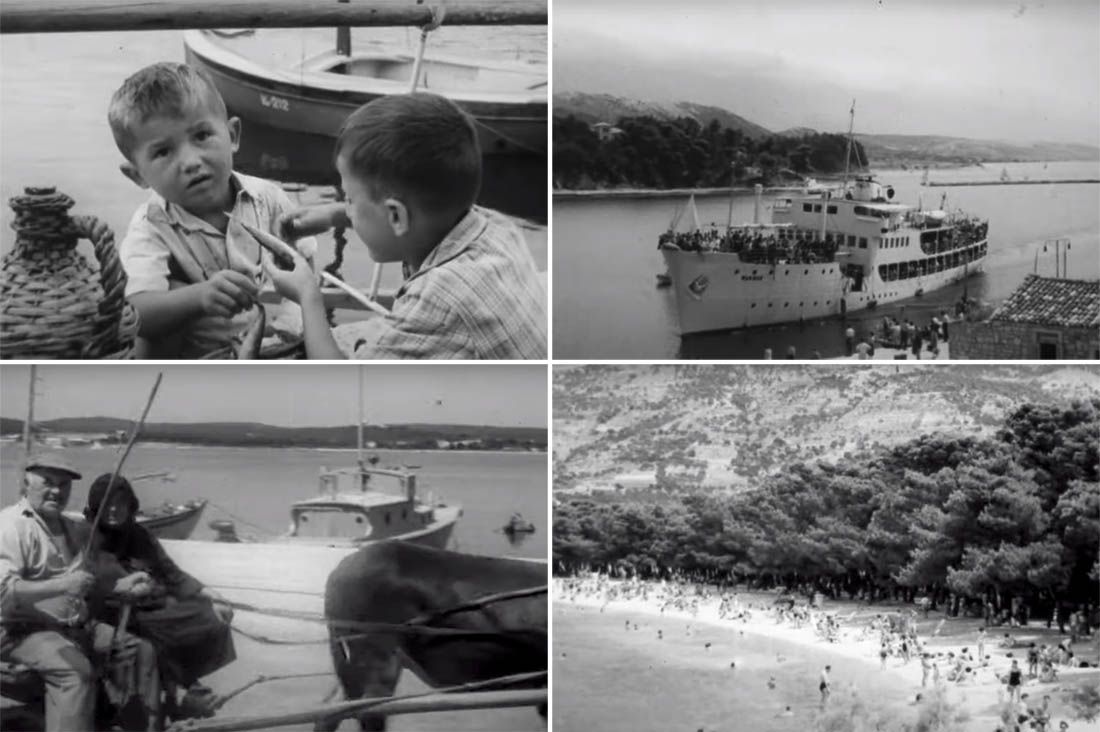 SJAJ JADRANA Pogledajte sjajan dokumentarac o hrvatskoj obali iz 1955. godine!
