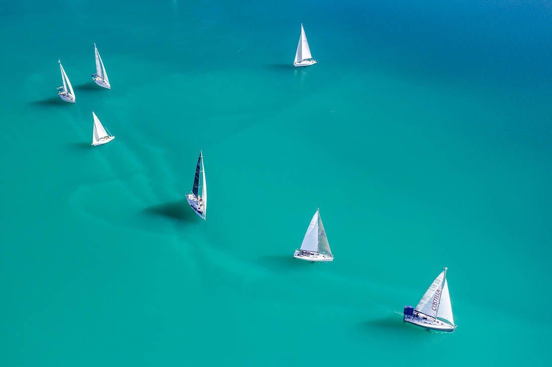 Prva noćna, Full moon regata Jedriličarskog kluba Delfin iz Pule