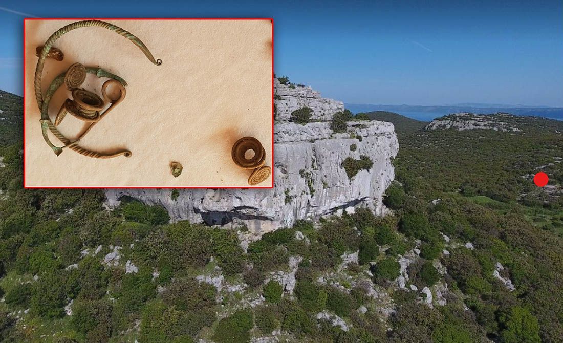 Senzacionalno otkriće groba pripadnika brončanodobne elite iz Nakovane na Pelješcu