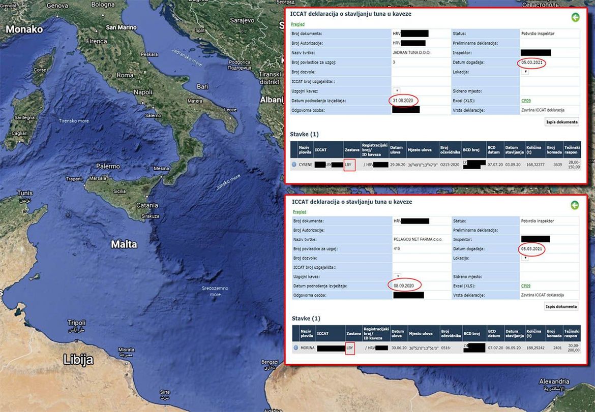 OTKRIVAMO Ovo je put uvezenih tuna u Hrvatsku, objavljujemo i sporne dokumente!